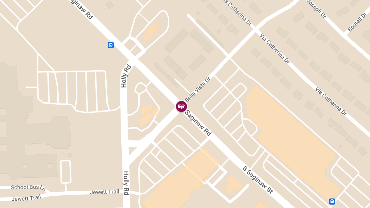 Injury Accident Reported at Bella Vista Dr & S Saginaw St