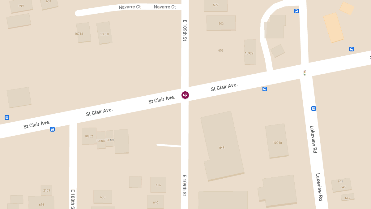 Injury Accident Reported at E 109th St & Saint Clair Ave in Glenville