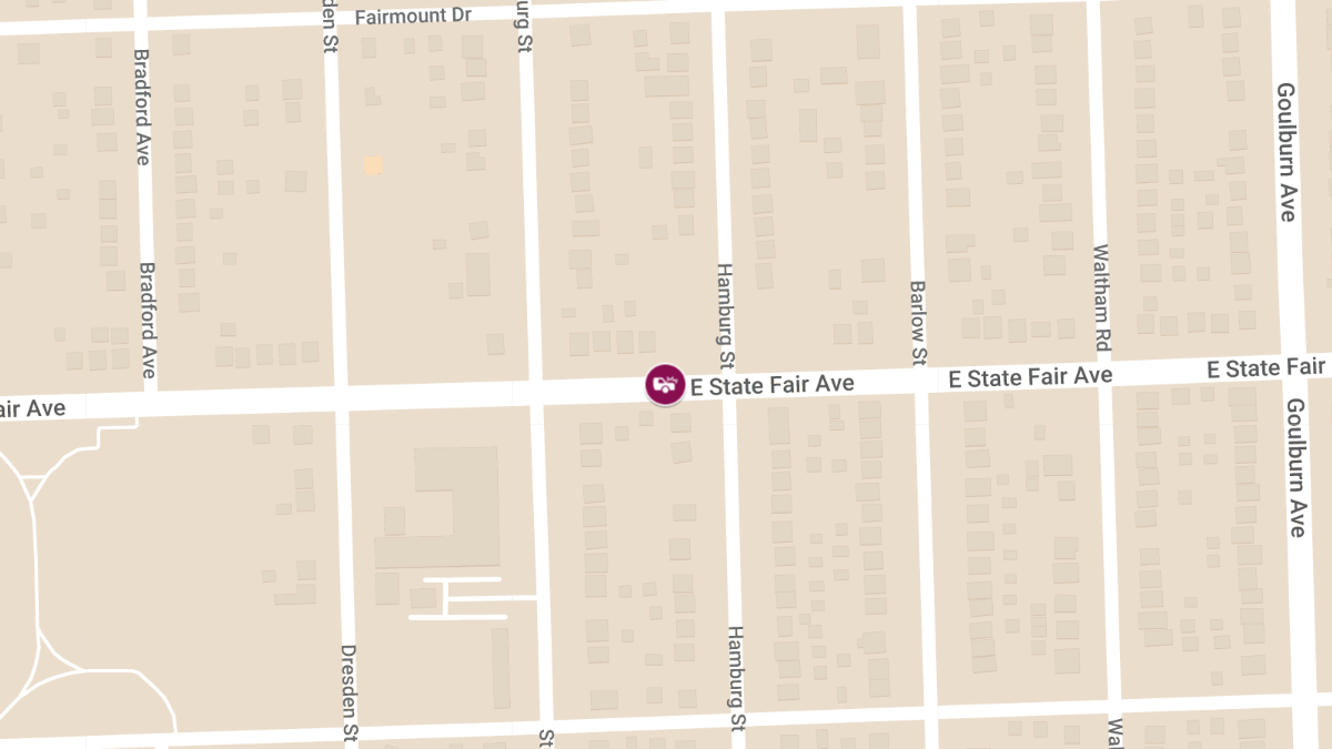 Injury Accident Reported at E State Fair Ave & Hamburg St