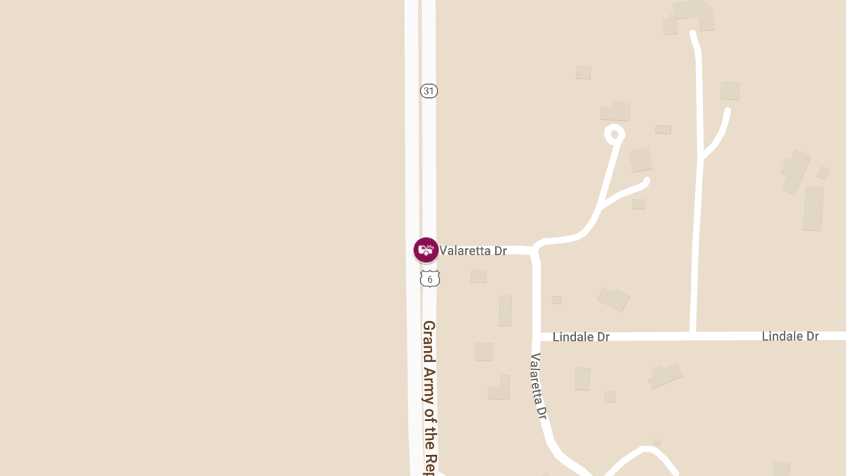 Injury Accident Reported at Hwy 6 & Valaretta Dr