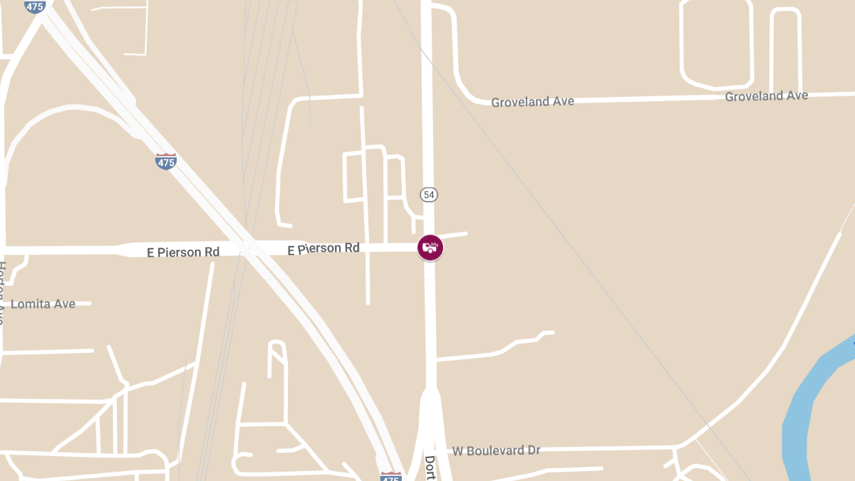 Injury Accident Reported at N Dort Hwy and E Pierson Rd