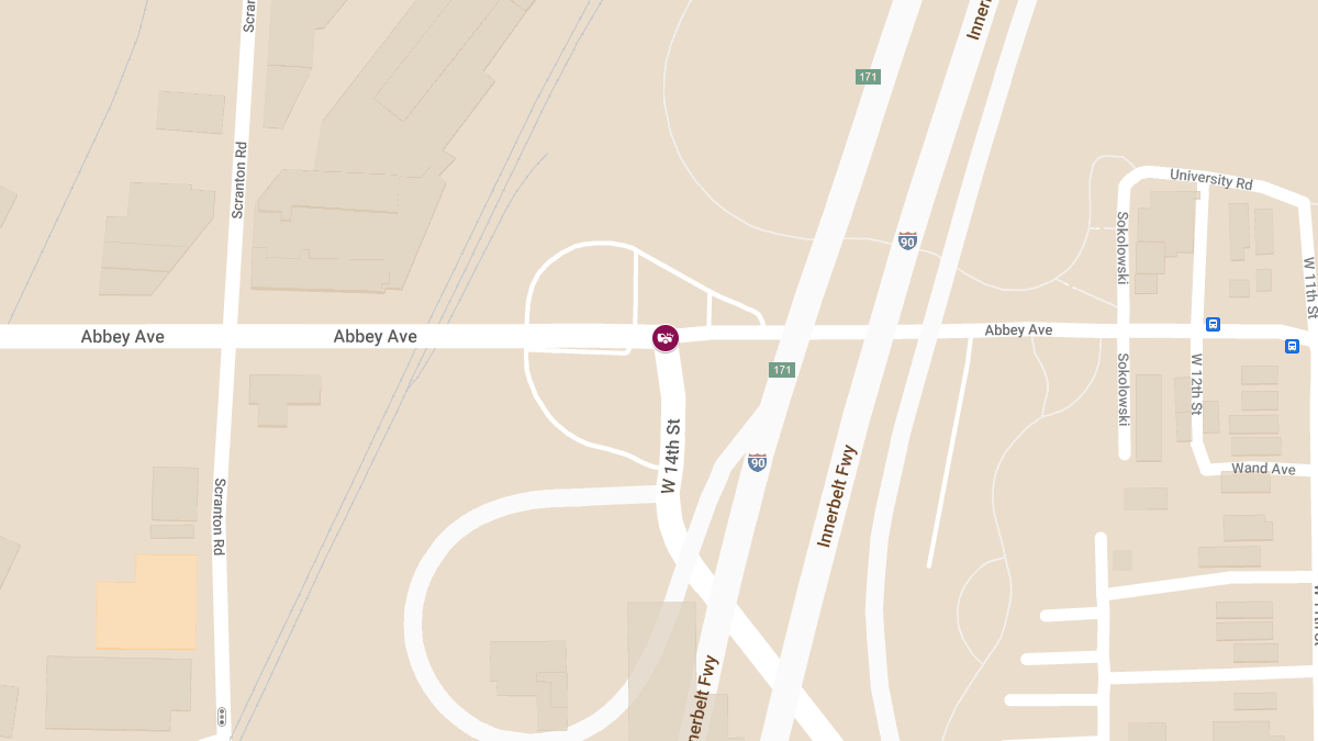 Injury Accident Reported at W 14th St & Abbey Ave in Duck Creek