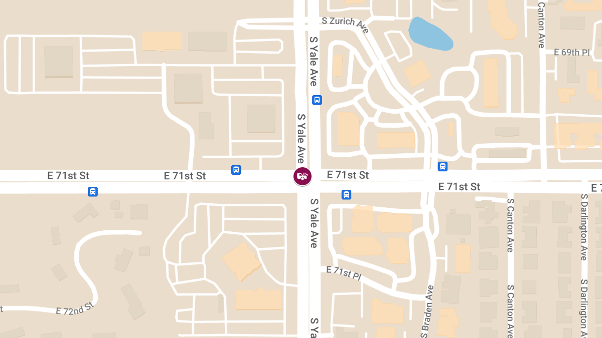 Injury Accident Reported at Yale Ave & E 71st St S