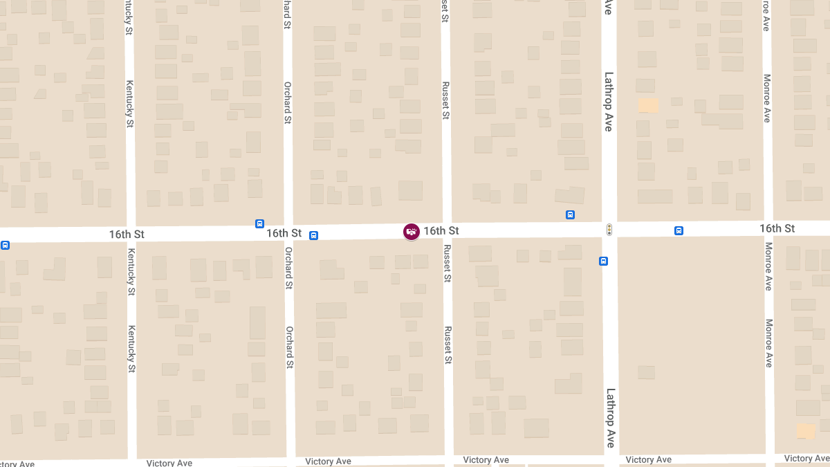 Injury Accident Reported on 16th St