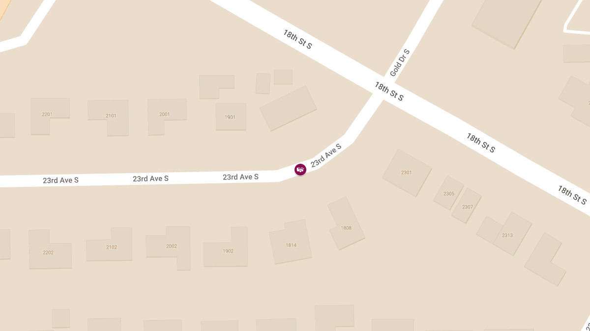 Injury Accident Reported on 23rd Ave S