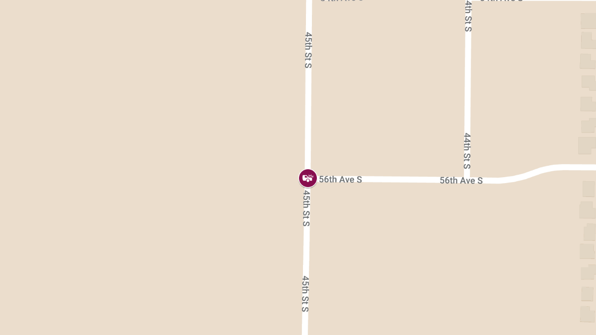 Injury Accident Reported on 45th St S
