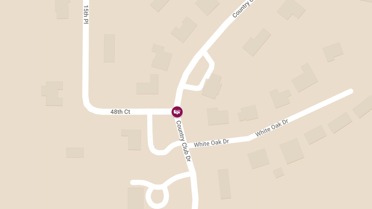 Injury Accident Reported on 4800 Block of Country Club Dr