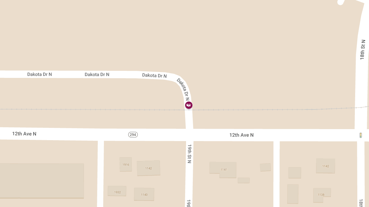 Injury Accident Reported on Dakota Dr N