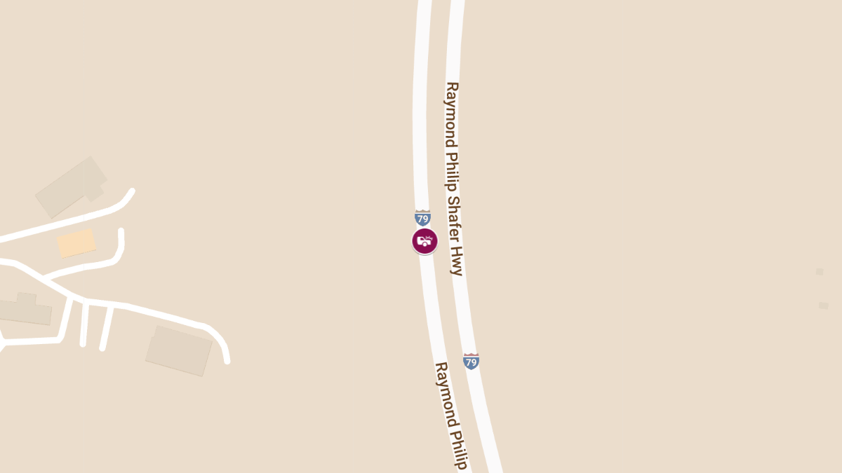 Injury Accident Reported on I-79 South