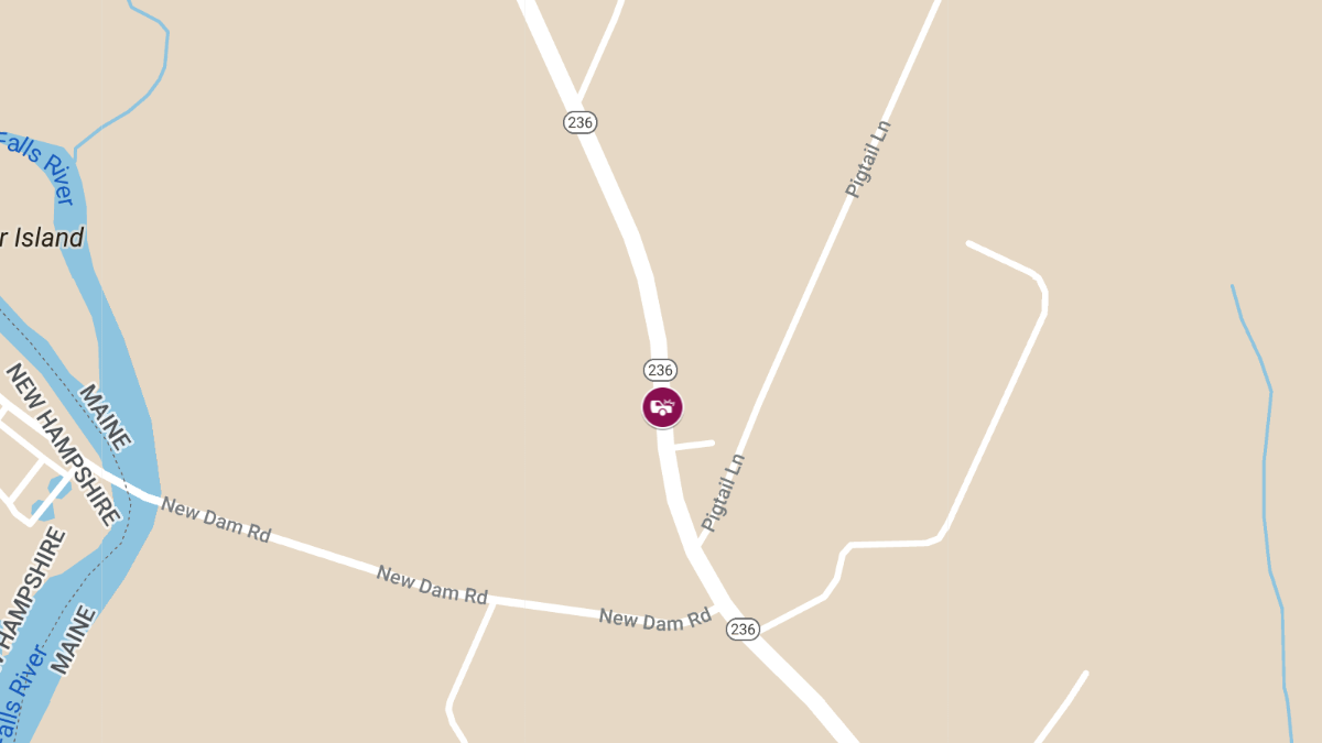 Injury Accident Reported on ME-236
