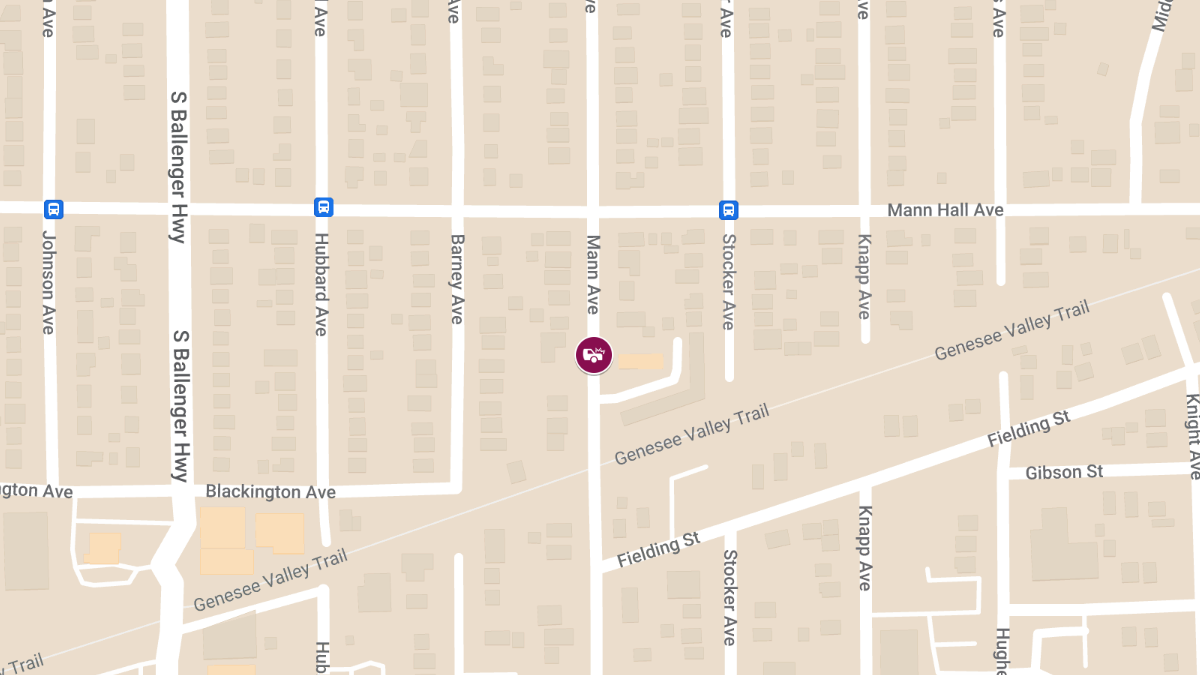 Injury Accident Reported on Mann Ave