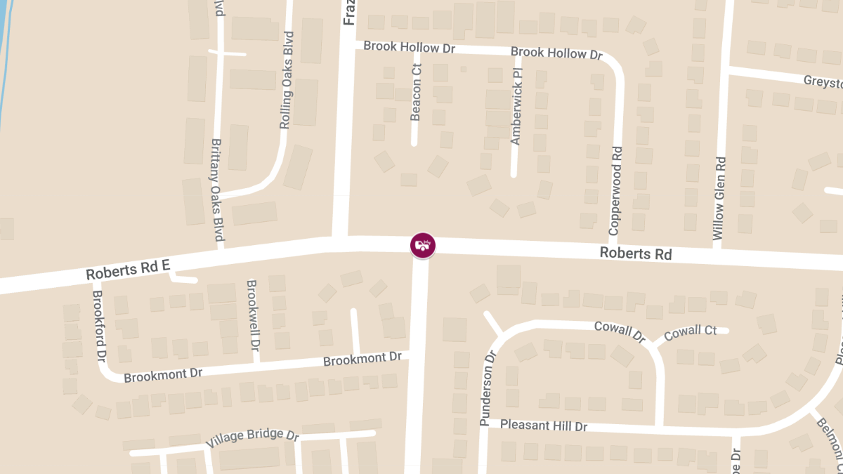 Injury Accident Reported on Roberts Rd East of Spindler Rd