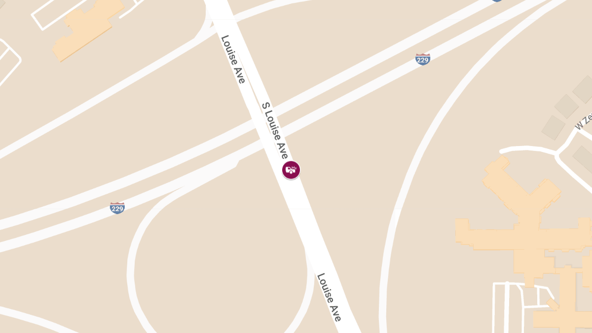 Injury Accident Reported on South Louise Avenue