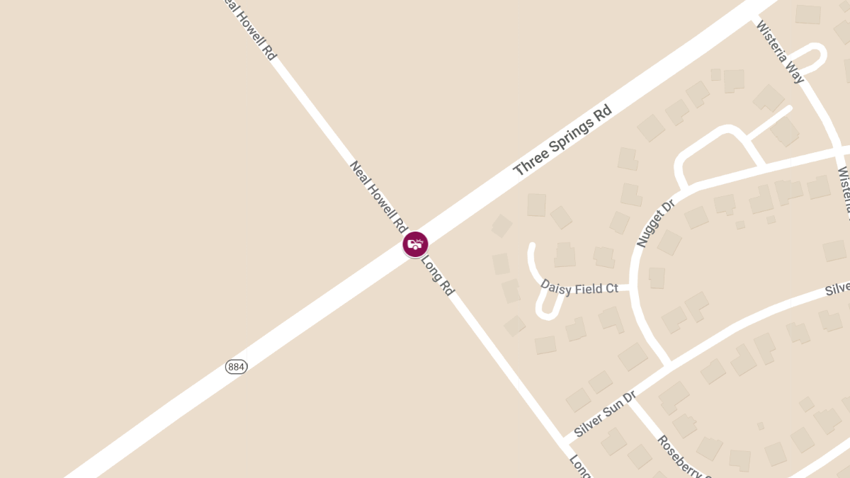 Injury Accident Shuts Down Three Springs Rd at Neal Howell Rd
