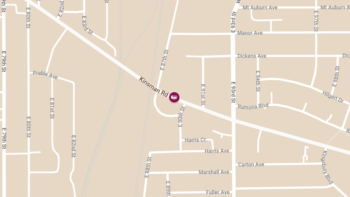 Injury Accident With Gasoline Spill at Opp Corridor & Kinsman Rd