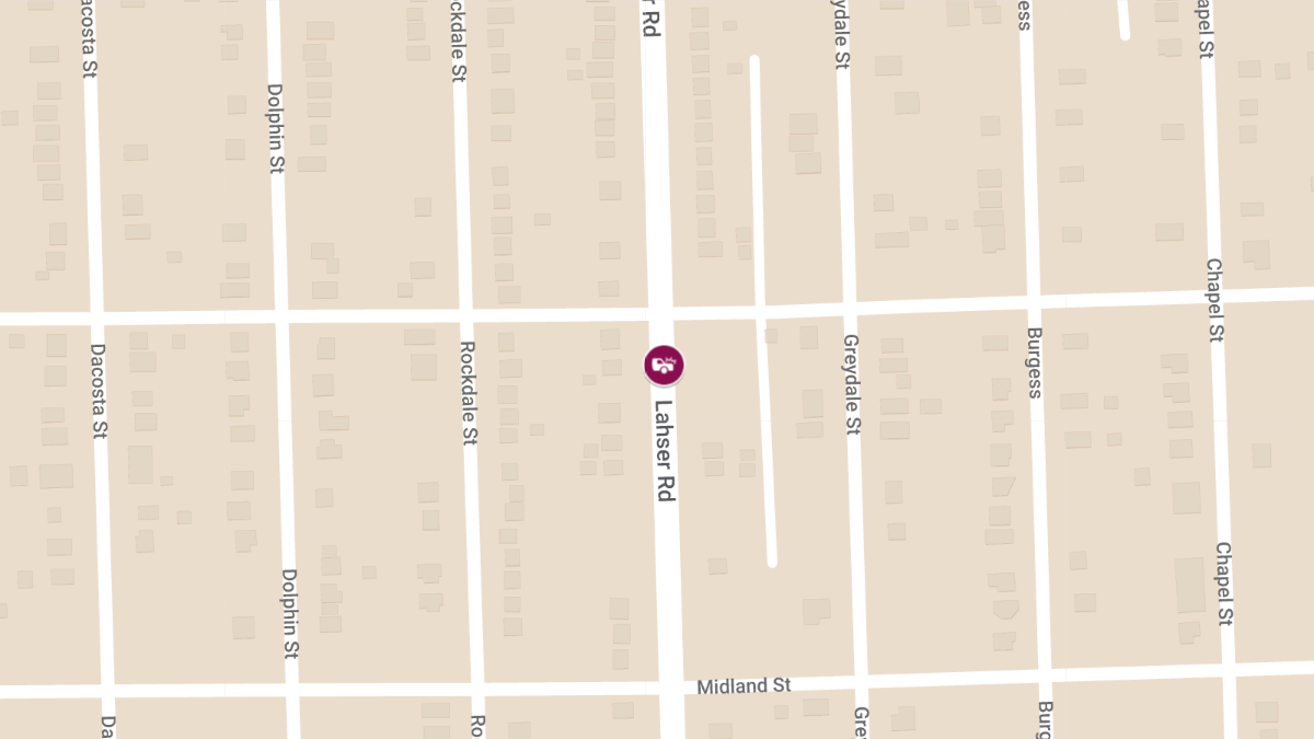 Injury Accident at 15753 Lahser Rd