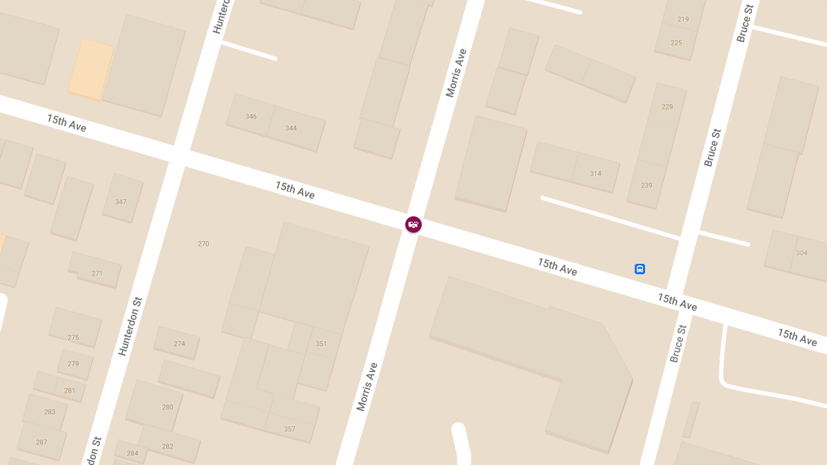 Injury Accident at 15th Ave & Morris Ave