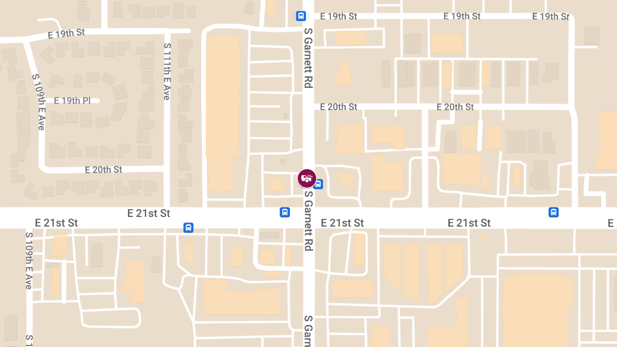 Injury Accident at 21st St S and S Garnett Rd