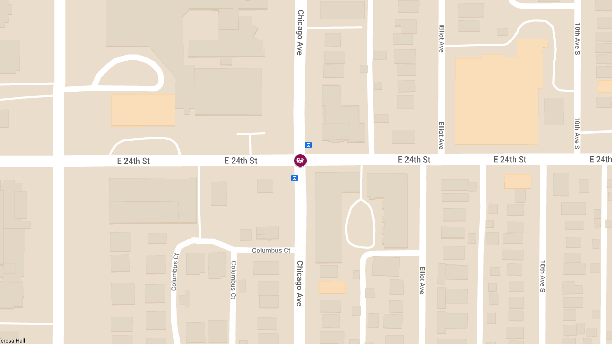 Injury Accident at 24th St E & Chicago Ave
