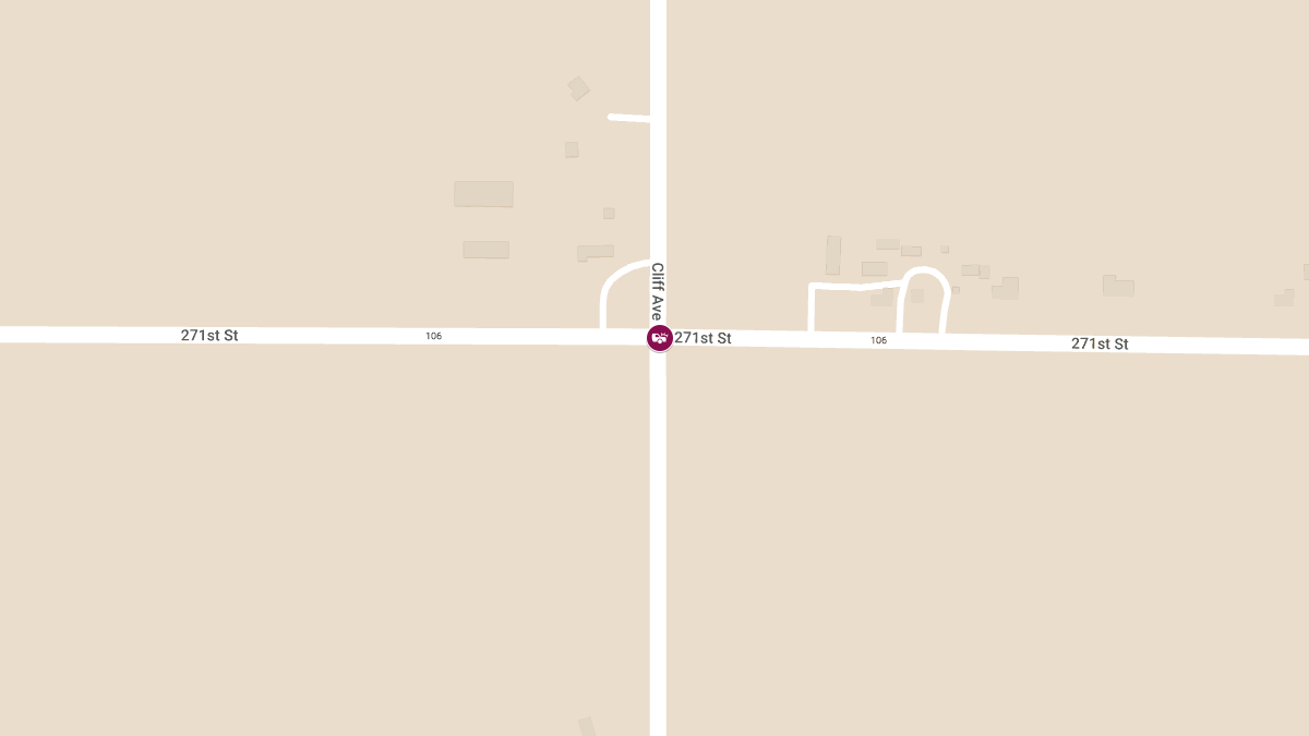 Injury Accident at 271st St & Cliff Ave