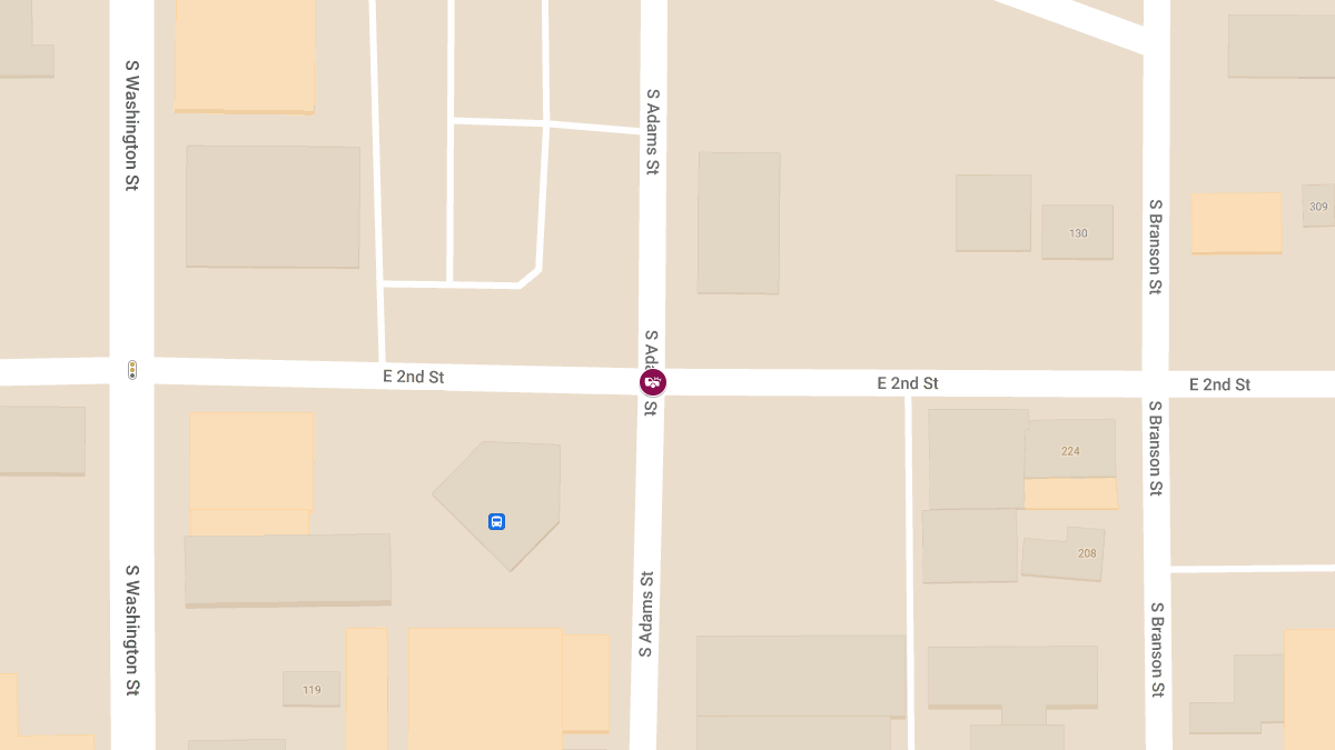 Injury Accident at 2nd St and Adams St