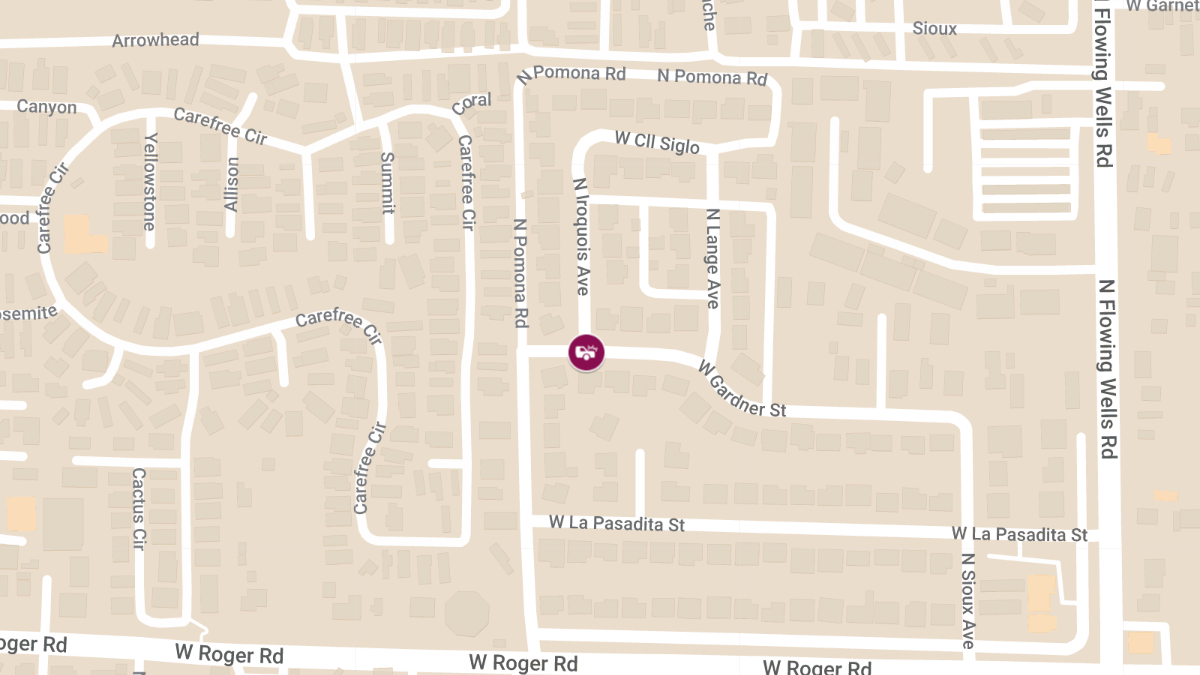 Injury Accident at 4133 N Iroquois Ave near W Gardner St and W Calle Siglo