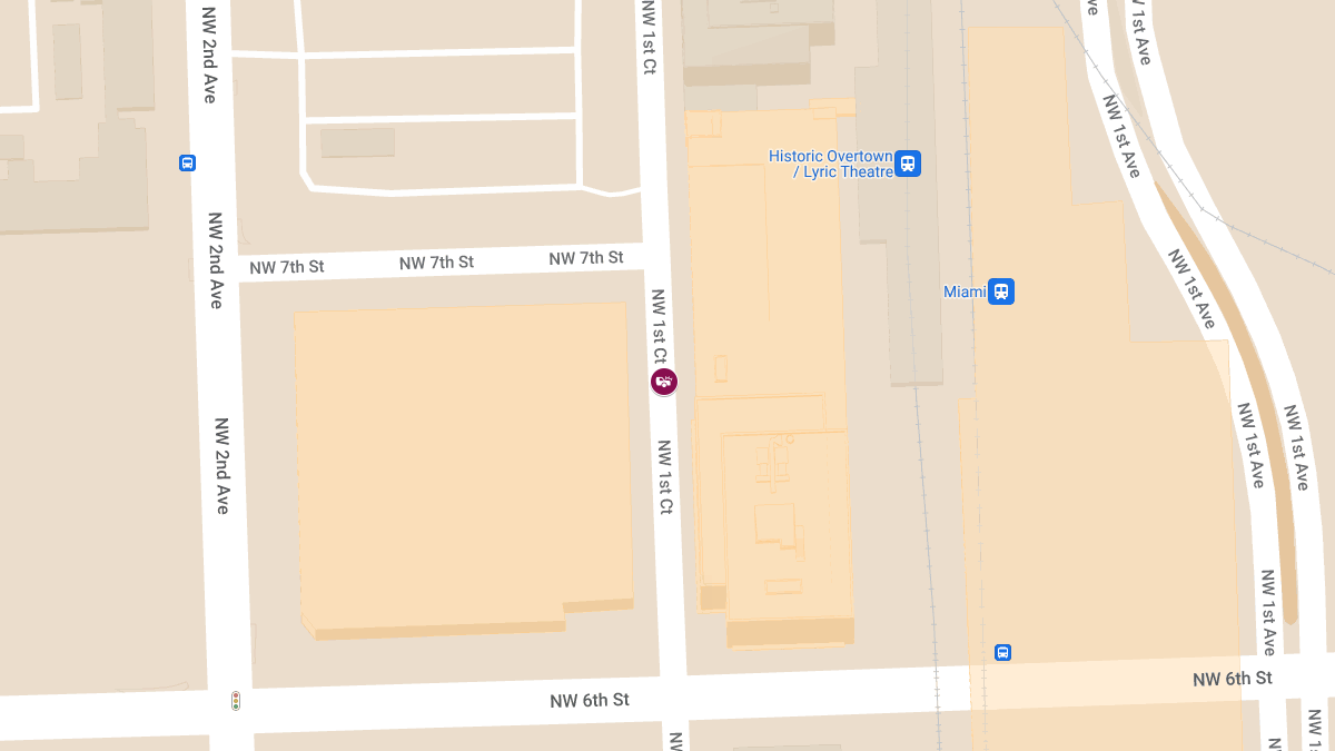 Injury Accident at 640 NW 1st Ct in Southeast Overtown