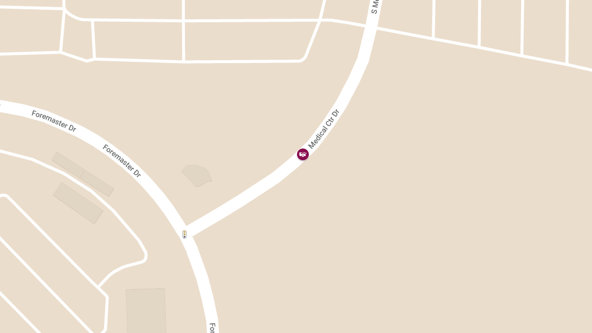 Injury Accident at 652 S Medical Center Dr