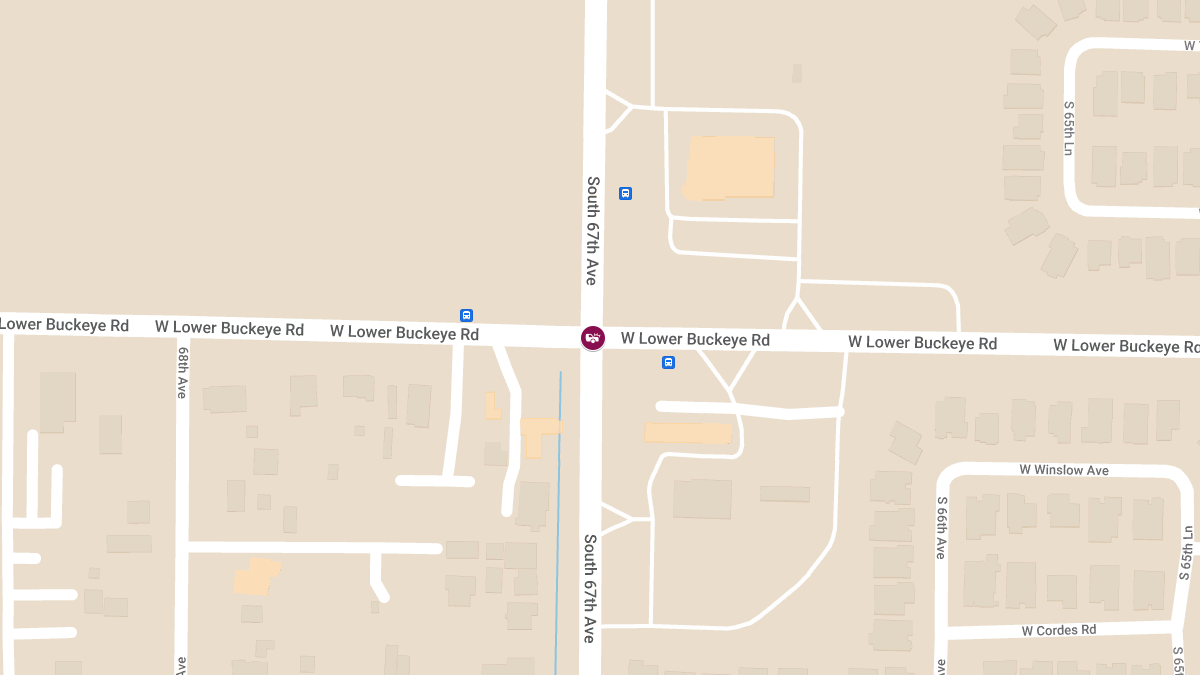 Injury Accident at 67th Ave and W Lower Buckeye Rd