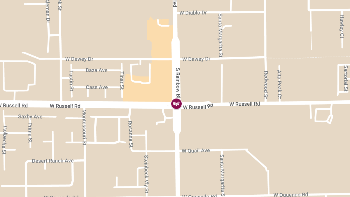 Injury Accident at 6875 W Russell Rd