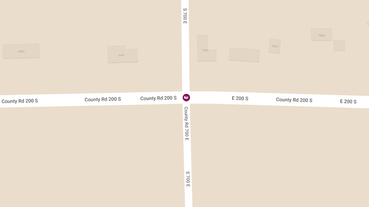 Injury Accident at 700 East and 200 South