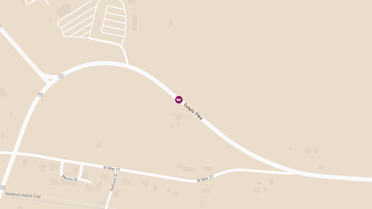 Injury Accident at 7756 W Delphi
