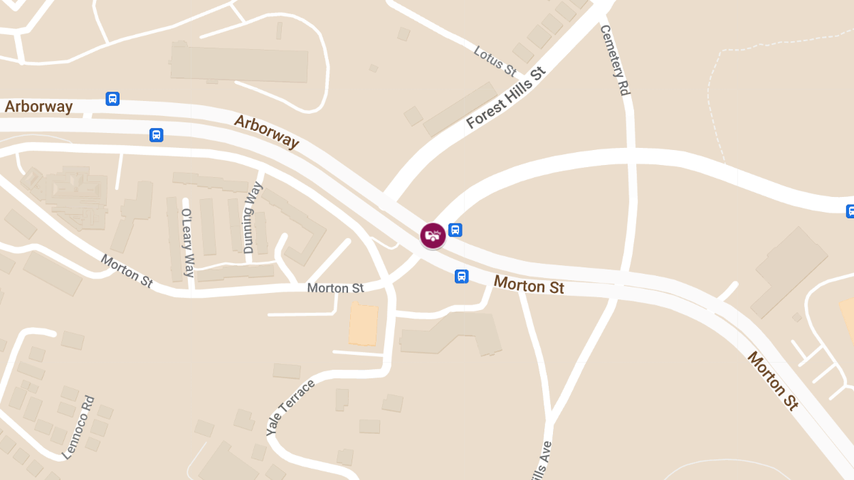 Injury Accident at Arborway and Morton St