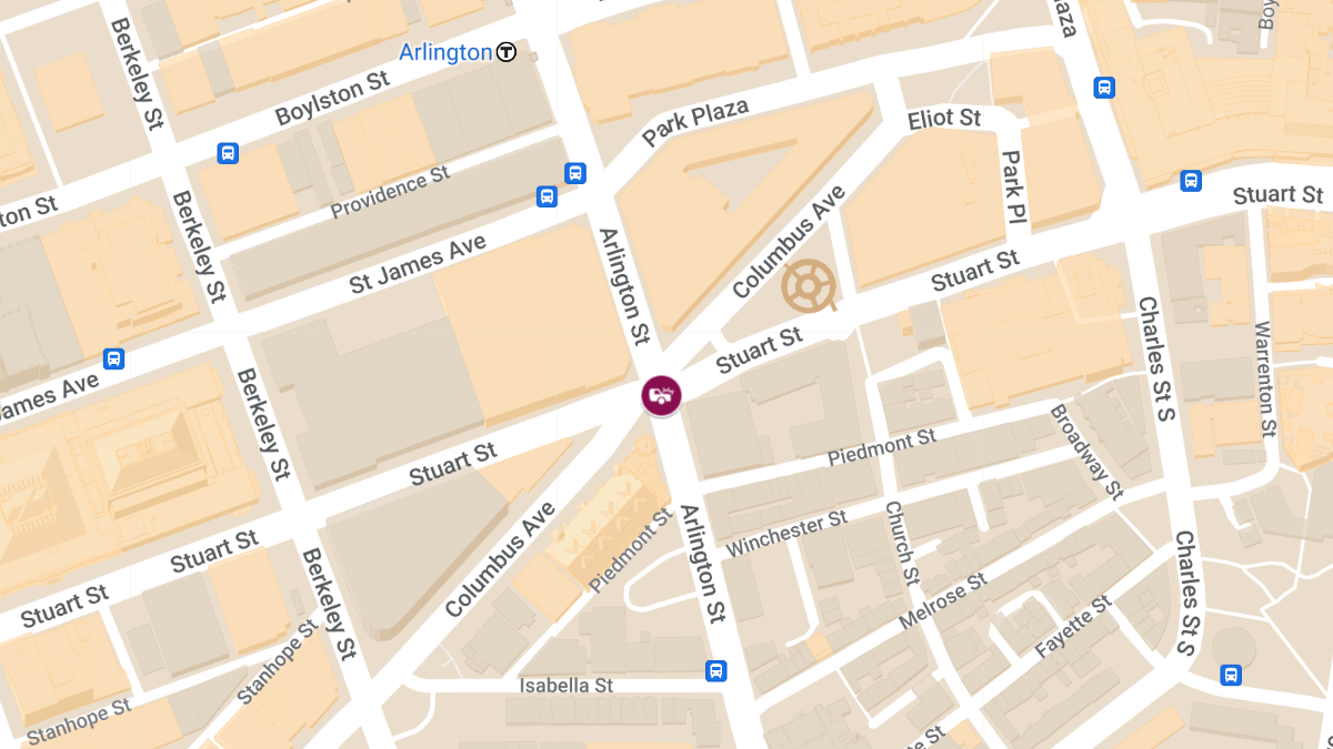 Injury Accident at Arlington St & Stuart St