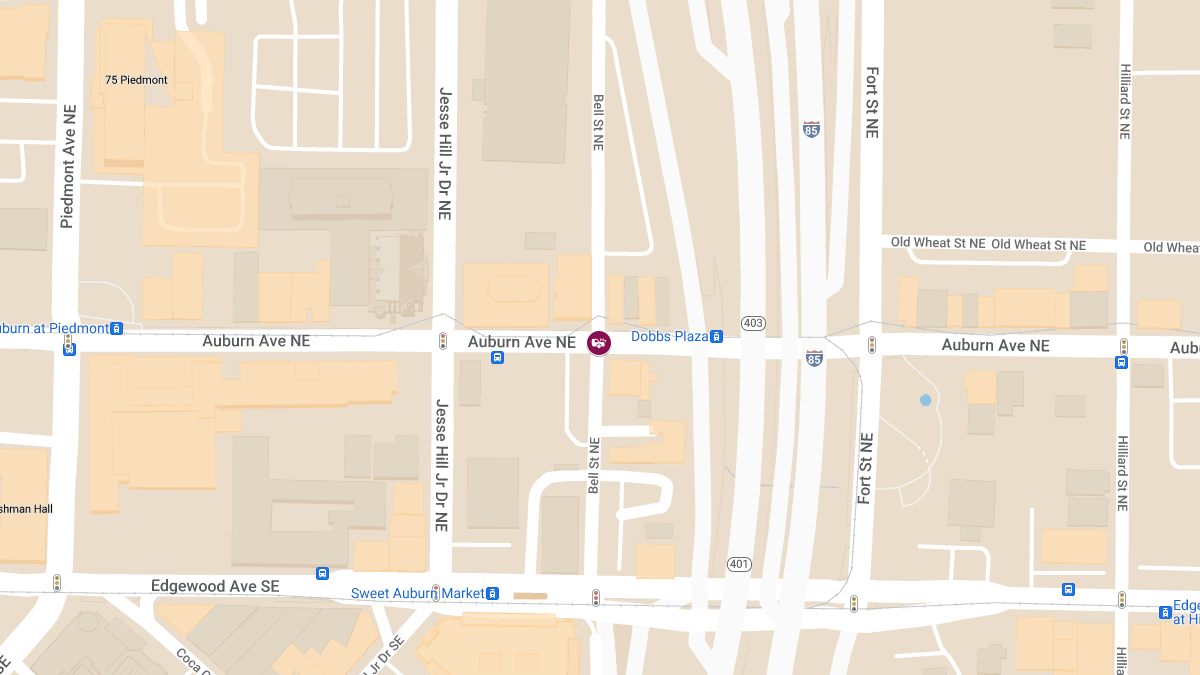 Injury Accident at Auburn Ave NE & Bell St NE