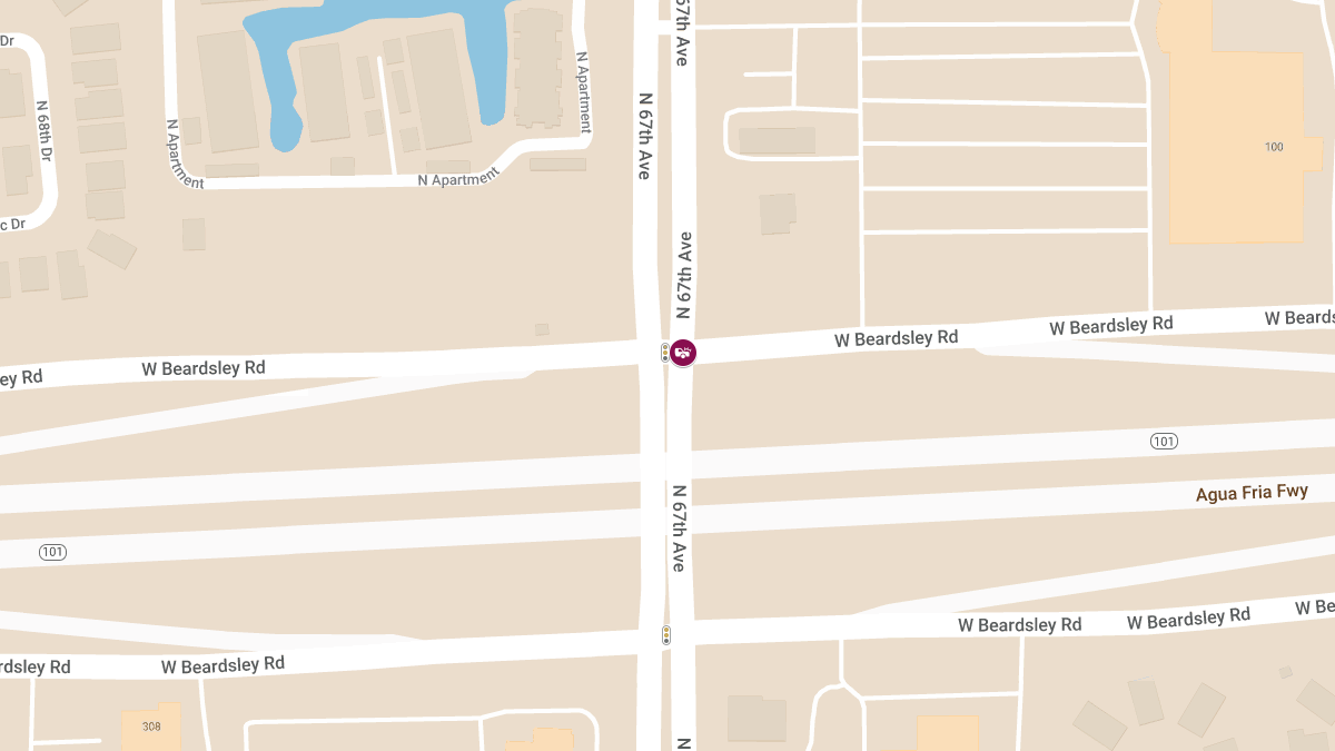 Injury Accident at Beardsley Rd & 67th Ave