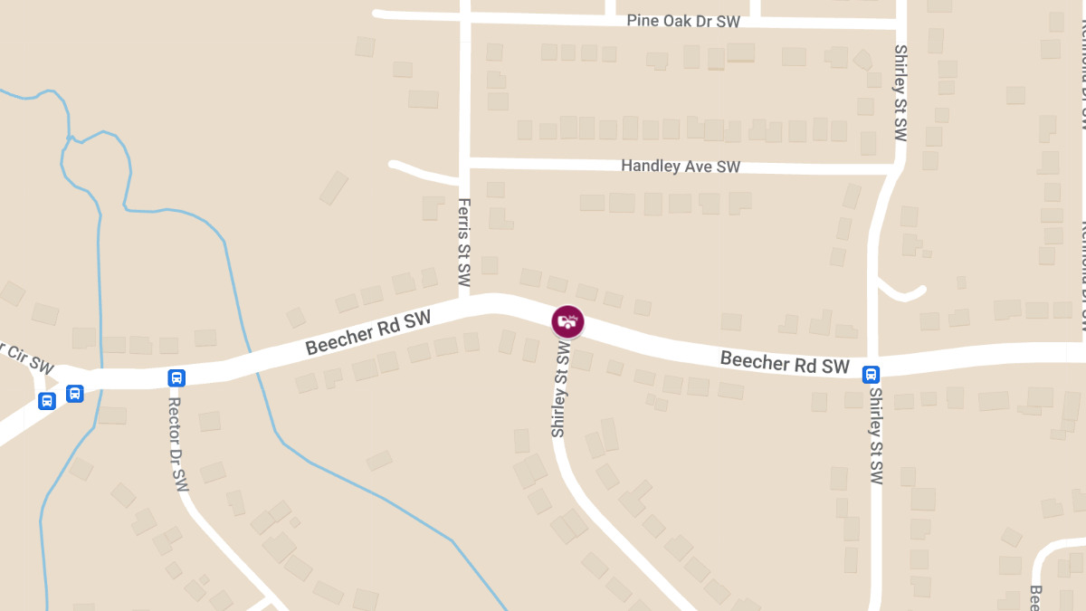 Injury Accident at Beecher Rd & Shirley St SW