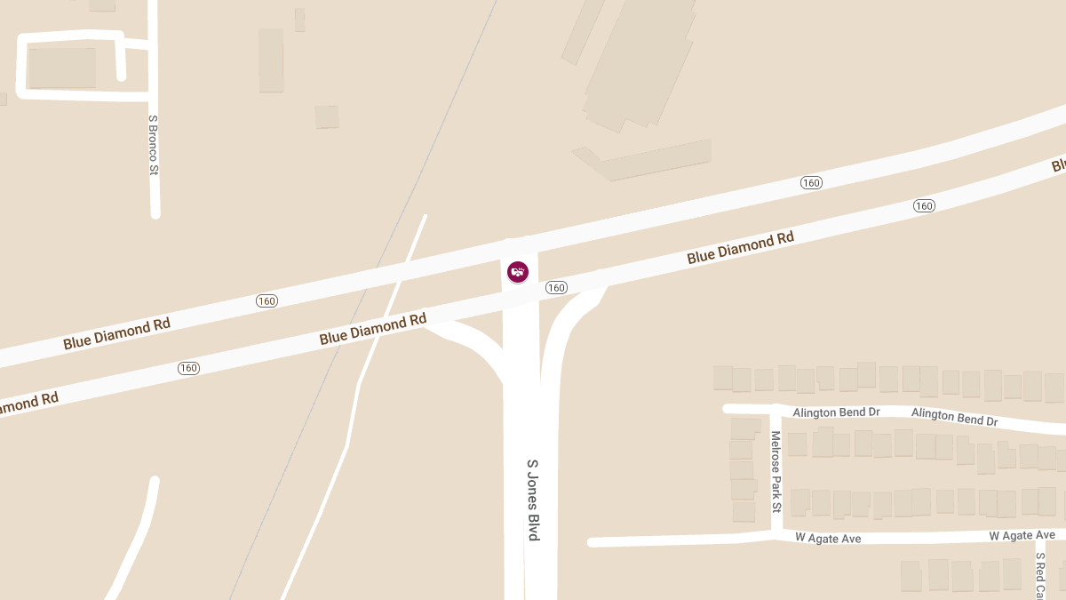 Injury Accident at Blue Diamond Rd & S Jones Blvd