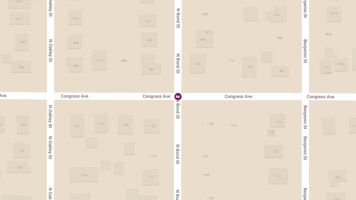 Injury Accident at Bond St & Congress Ave