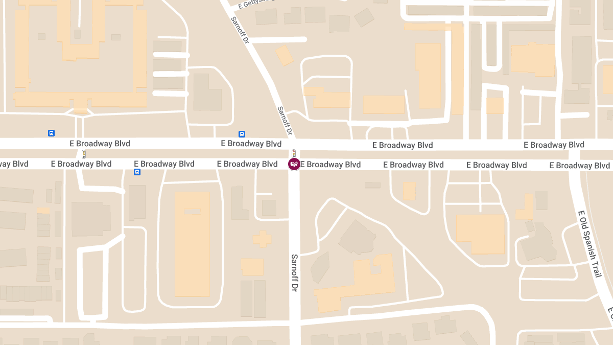 Injury Accident at Broadway Blvd & Sarnoff Dr