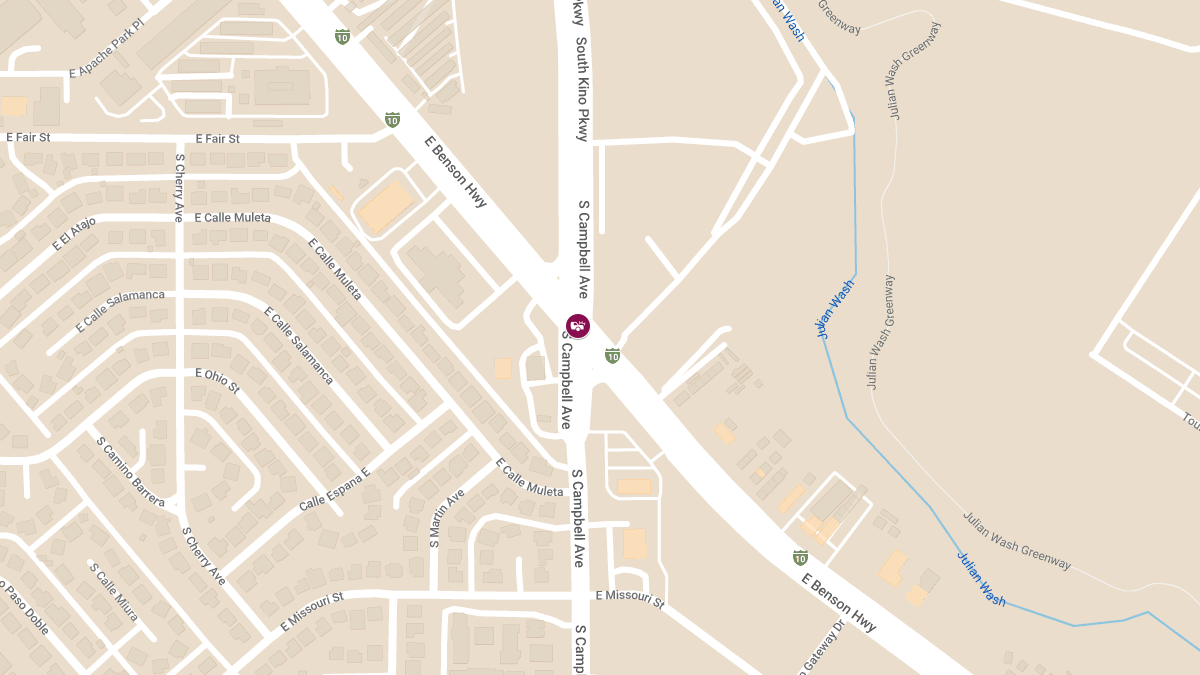 Injury Accident at Campbell Ave & Benson Hwy