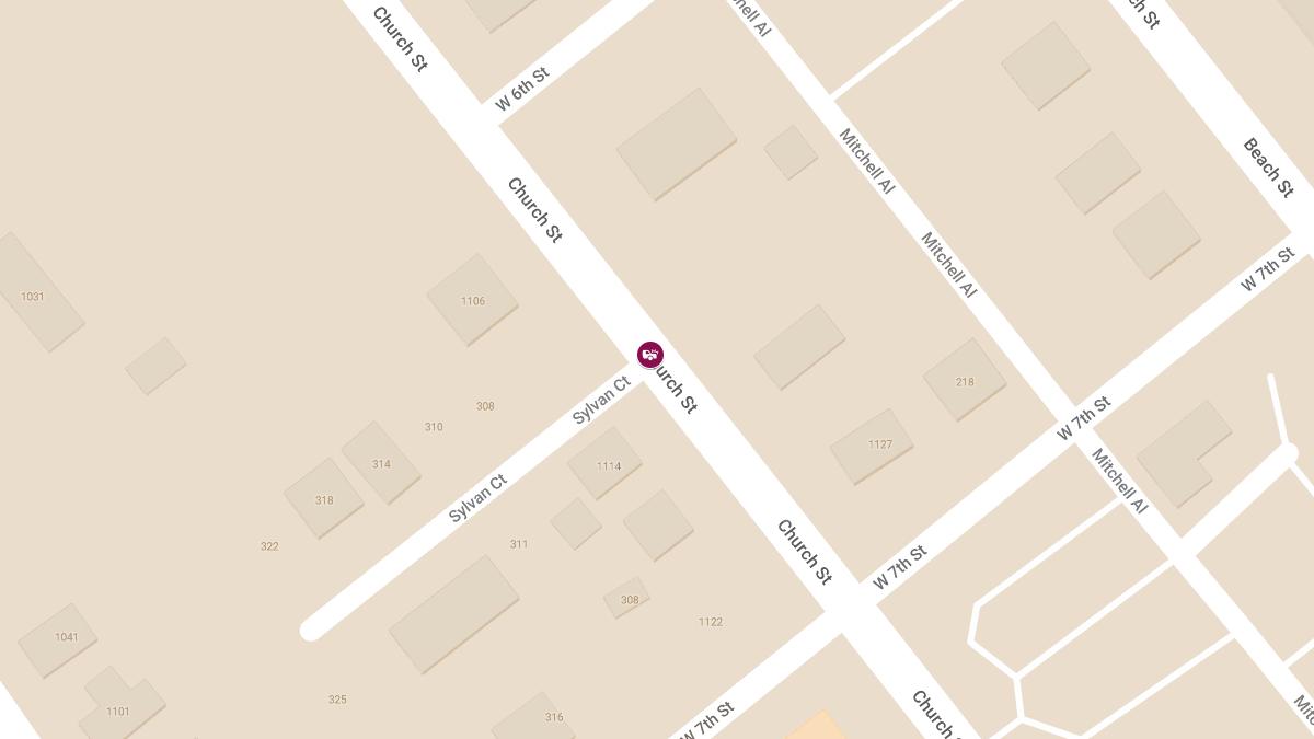 Injury Accident at Church St & Sylvan Ct