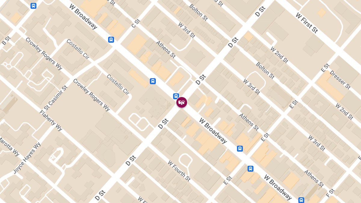 Injury Accident at D St and W Broadway