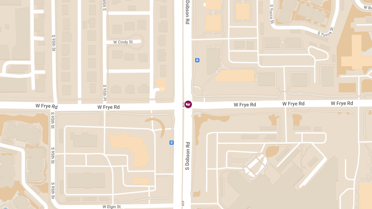 Injury Accident at Dobson Rd & Frye Rd