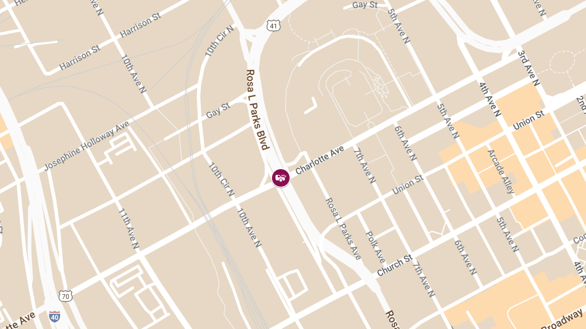 Injury Accident at Dr Martin L King Jr Blvd & Charlotte Ave