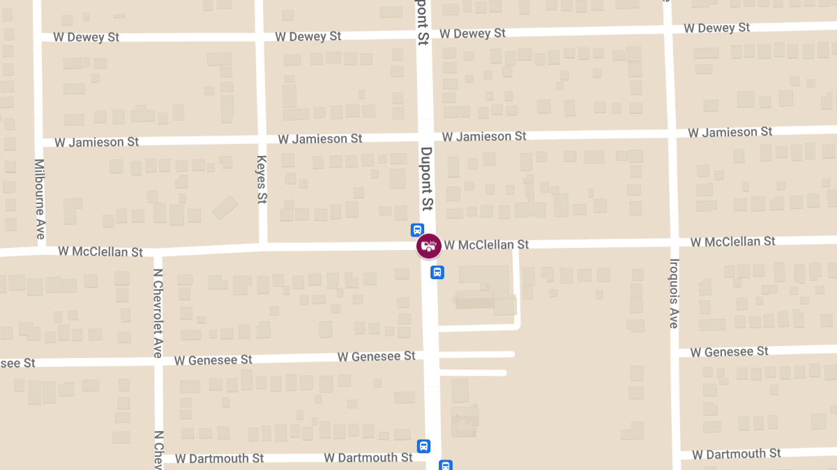 Injury Accident at Dupont St & W McClellan St