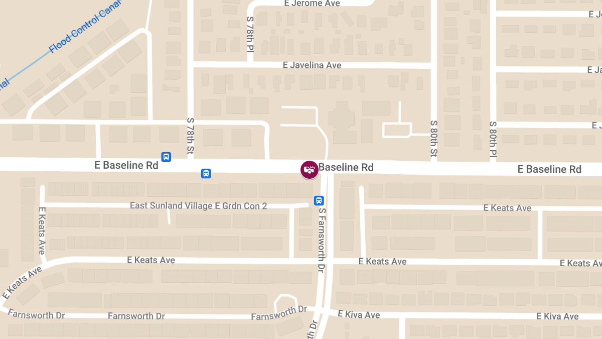 Injury Accident at E Baseline Rd & S Farnsworth Dr