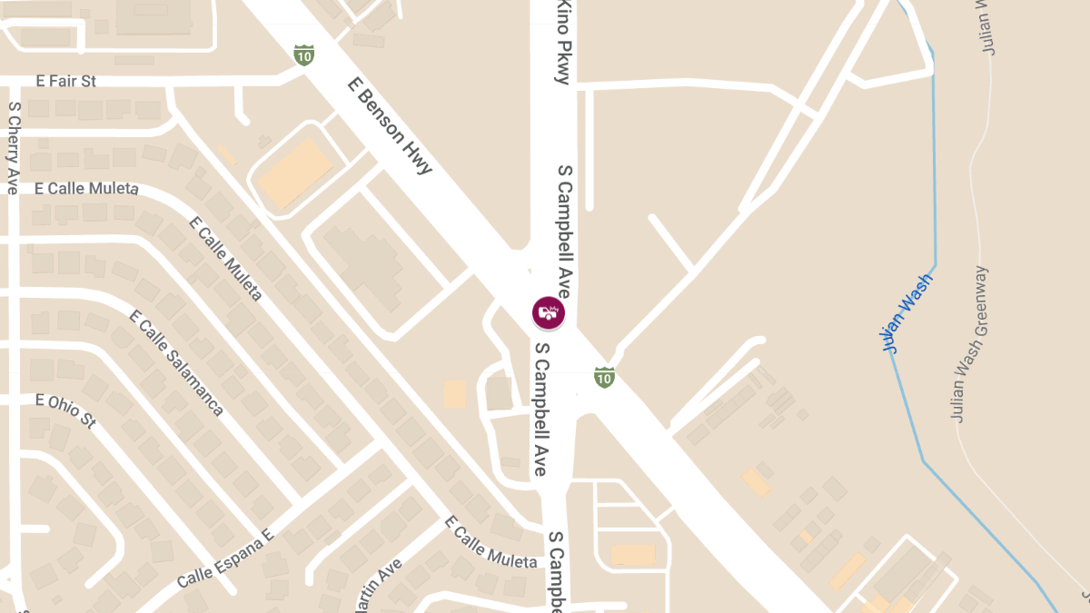 Injury Accident at E Benson Hwy & S Kino Pkwy