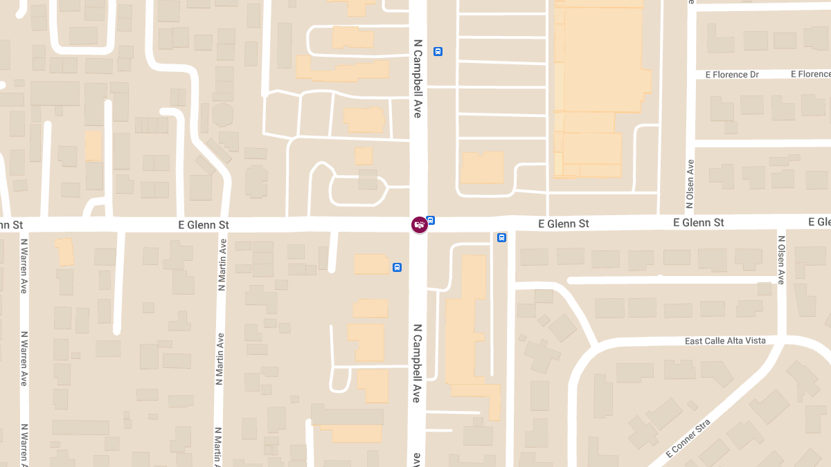 Injury Accident at E Glenn St & N Campbell Ave