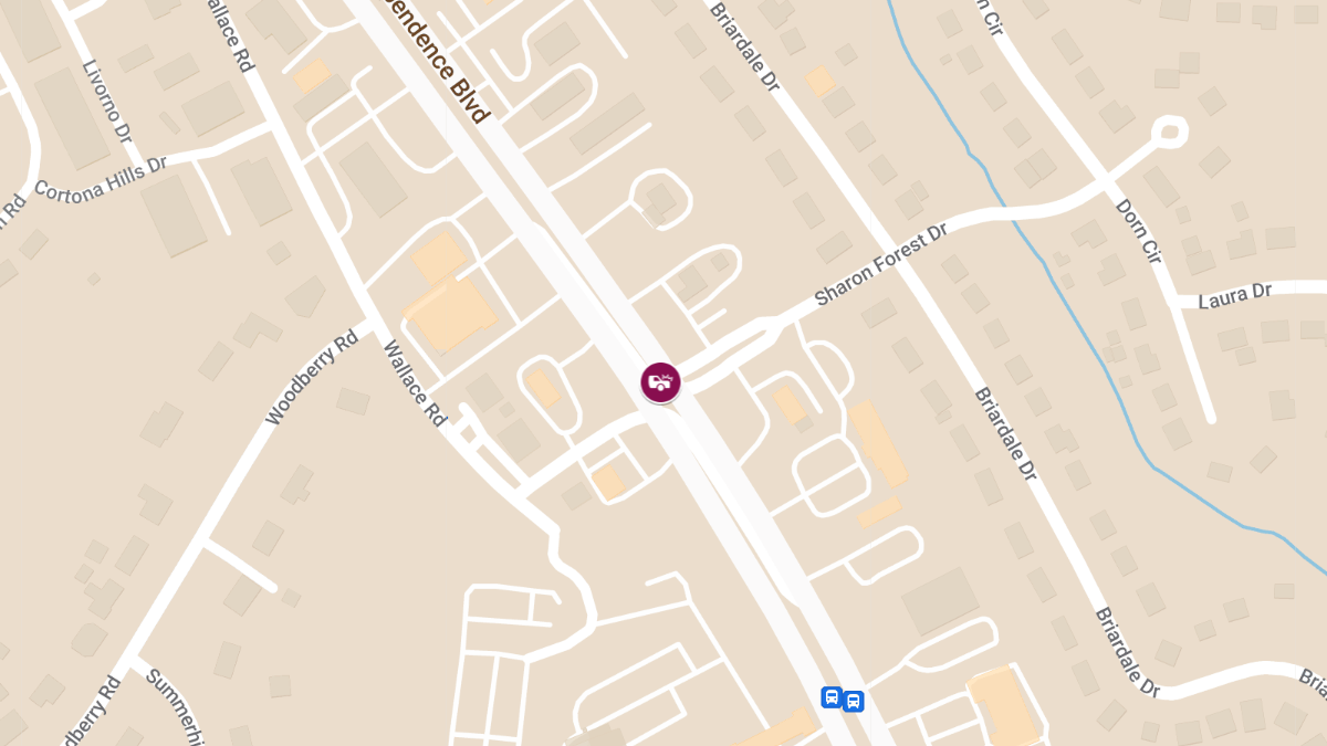 Injury Accident at E Independence Blvd & Sharon Forest Dr